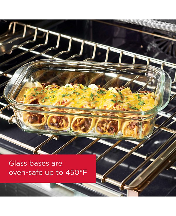 Brilliance 10-Pc. Glass Food Storage Container Set